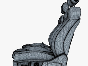 car seat front 3D Model