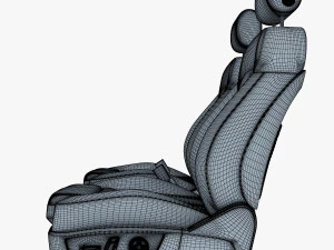 car seat front 3D Model