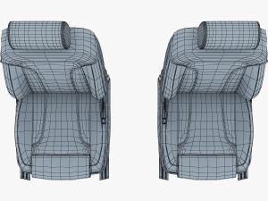 car seat front 3D Model