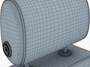 car seat front 3D Model