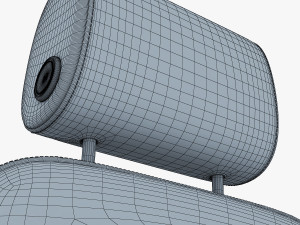 car seat front 3D Model