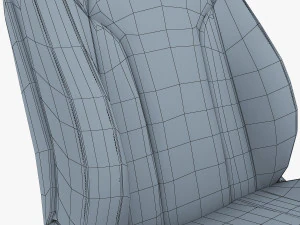 car seat front 3D Model