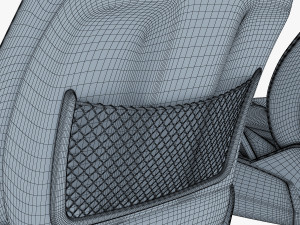 car seat front 3D Model