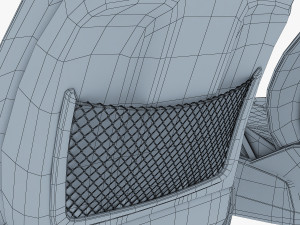 car seat front 3D Model