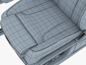 car seat front 3D Model