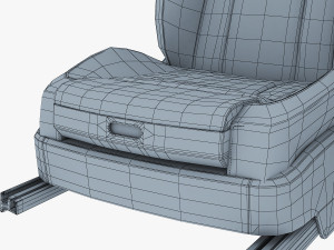 car seat front 3D Model