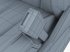 car seat front 3D Model