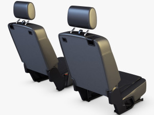 car seat rear 3Dモデル