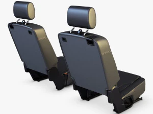 car seat rear 3D Model