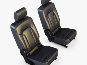 car seat rear 3Dモデル