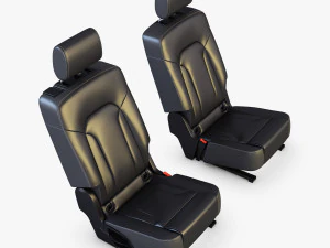 car seat rear 3D Model