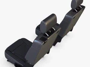 car seat rear 3D Model