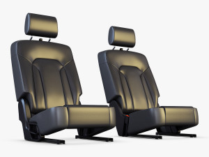 car seat rear 3Dモデル