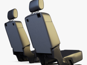 car seat rear 3Dモデル