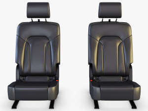 car seat rear 3Dモデル