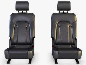 car seat rear 3D Model