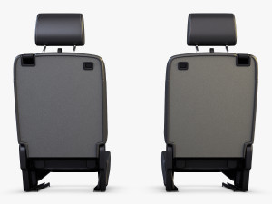 car seat rear 3Dモデル