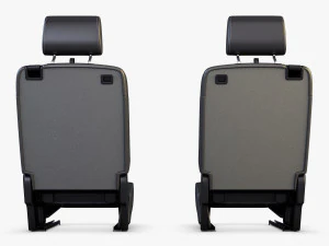car seat rear 3D Model