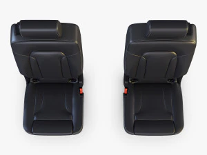 car seat rear 3D Model