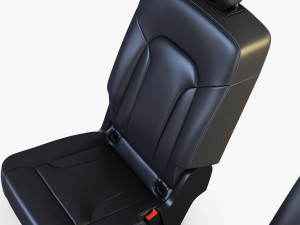car seat rear 3Dモデル