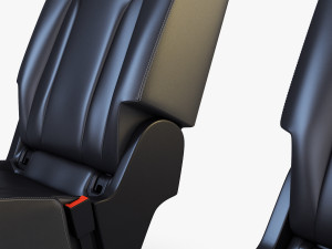 car seat rear 3Dモデル