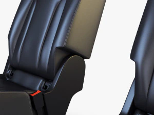 car seat rear 3D Model