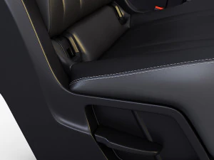 car seat rear 3D Model