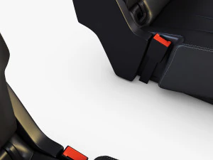 car seat rear 3D Model