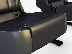 car seat rear 3Dモデル