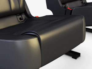 car seat rear 3D Model