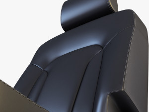 car seat rear 3Dモデル