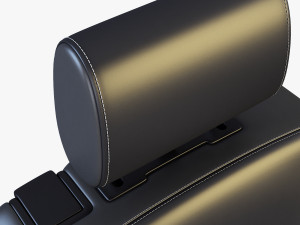 car seat rear 3Dモデル