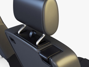 car seat rear 3Dモデル