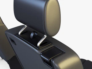 car seat rear 3D Model