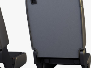 car seat rear 3Dモデル