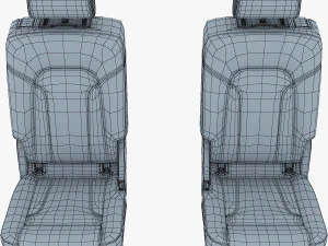 car seat rear 3D Model
