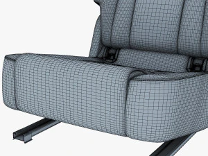 car seat rear 3D Model