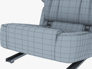 car seat rear 3Dモデル