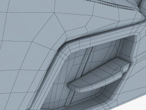 car seat rear 3D Model