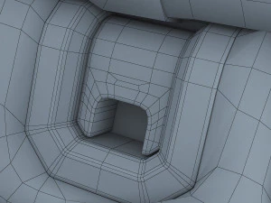 car seat rear 3D Model