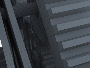 gear mechanism low poly v 1 Model 3D