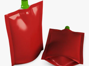 Doypack-Verpackung v 1 3D Modell