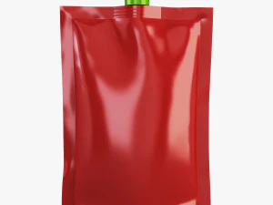 Doypack-Verpackung v 1 3D Modell