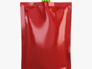 Doypack-Verpackung v 1 3D Modell