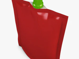 Doypack-Verpackung v 1 3D Modell