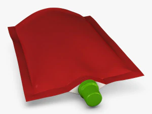 Doypack-Verpackung v 1 3D Modell