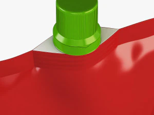 Doypack-Verpackung v 1 3D Modell