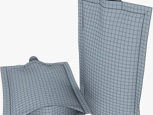 Doypack-Verpackung v 1 3D Modell