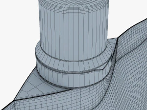Doypack-Verpackung v 1 3D Modell