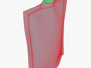 Doypack-Verpackung v 1 3D Modell